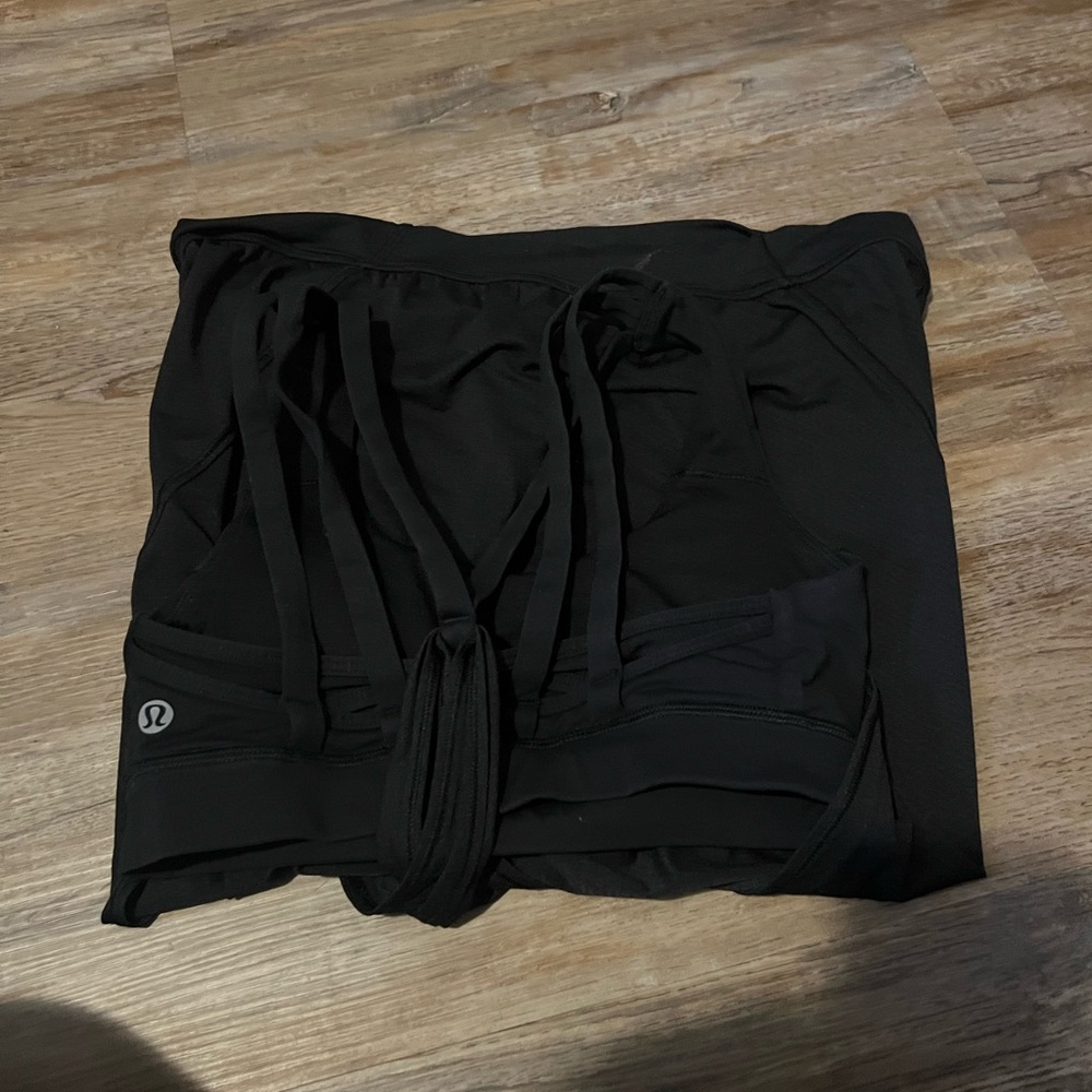 lululemon athletica Black Strappy Tank Top - Picture 2 of 5
